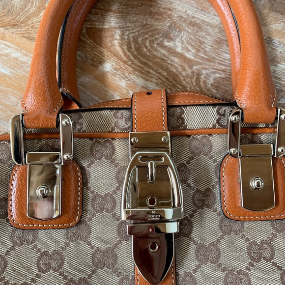 Authentic GUCCI Vintage Handbag Amazing Condition PRICE DROP! - Picture 11 of 14